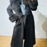 Grey Fur Coat