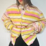Yellow Wool Cardigan Lumina