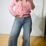Denim Stras Flowers