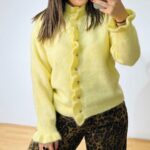 Deep Yellow Celia Cardigan