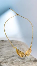 Gold Angel Necklace - Image 2