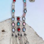 Silver Multi Capsule Necklace