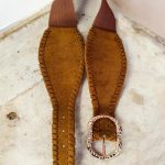 Suede Elastic Belt