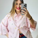 Ηandmade Shirt Pink