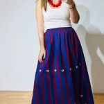 Bohemian Red Skirt