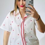 Ηandamade Mini Hearts Shirt