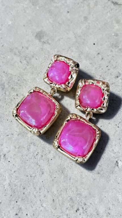 Pink Laoura Earrings
