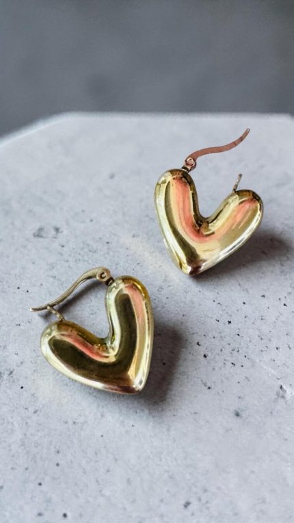Gold Mini Hearts
