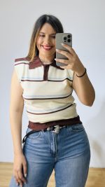 Brown Celena Shirt - Image 5