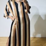 Toledo Choco Kaftan Dress