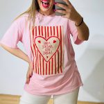 Pink Amor Cotton T-Shirt