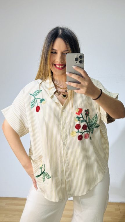 Βeige Cotton Shirt