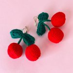 Handmade Knitted Cherry