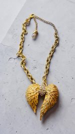 Gold Angel Necklace - Image 2