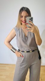 Grey Jina Jumpsuit New Age - Image 2