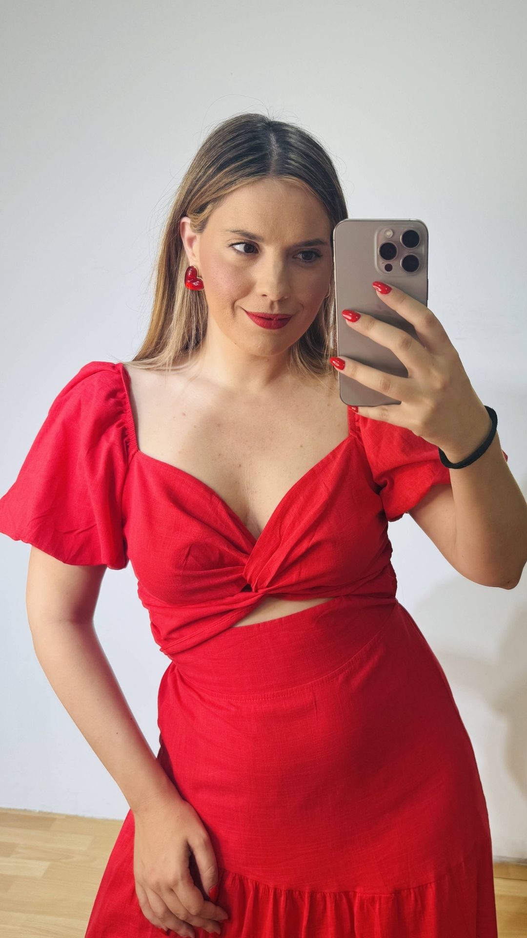 13 Red Cosales Dress - Image 1
