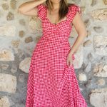 Vichy Red Dress