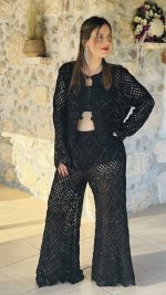 Black Stars Knitted Set - Image 4