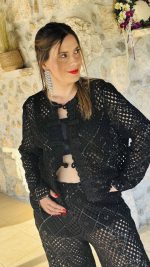 Black Stars Knitted Set - Image 5