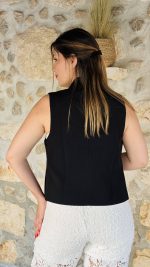 Black Napoleone Vest - Image 6