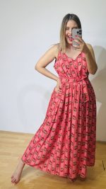 Faux Cherry Dress