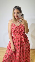 Faux Cherry Dress - Image 2