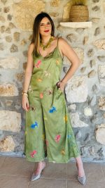 Lime Papagos Jumpsuit New Age