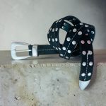 Black-Silver Capsule Belt