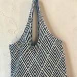 Ηandmade Black Shopper Bag
