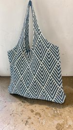 Ηandmade Black Shopper Bag - Image 2
