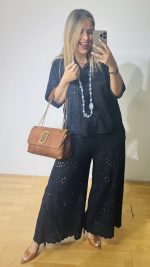 Broderie Navy Blue Set