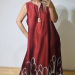 Cinnamon Kaftan Dress