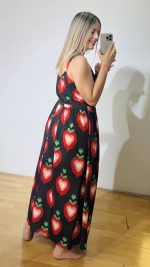 Corazón Red Dress - Image 4