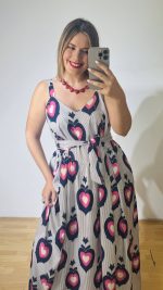 Corazón Navy Blue Dress - Image 2