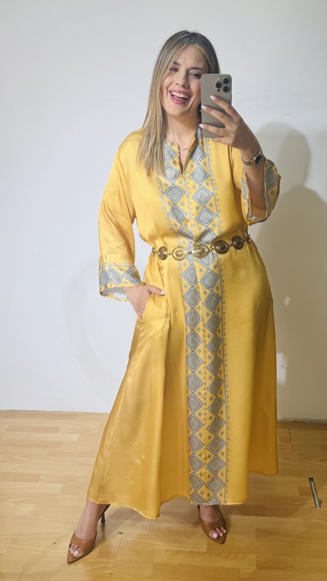 56 Sol Yellow Dress - Image 1