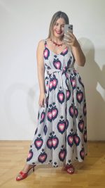 Corazón Navy Blue Dress - Image 3