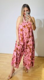 Flores Pink Jumpsuit - Image 4