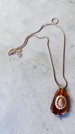 Brown Fairy Crystal Necklace - Image 2