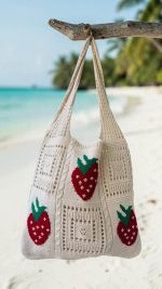 Fresa Knitted Bag