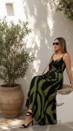 Cupcake Olive Dress - Image 2