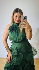 Palermo Green Dress - Image 5