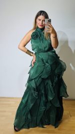 Palermo Green Dress - Image 4