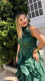 Palermo Green Dress - Image 7