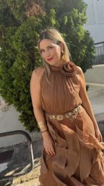 Palermo Terracotta Dress - Image 2