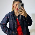 Denim Cherry Shirt