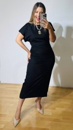 Black Uria Dress - Image 4