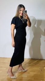Black Uria Dress - Image 3