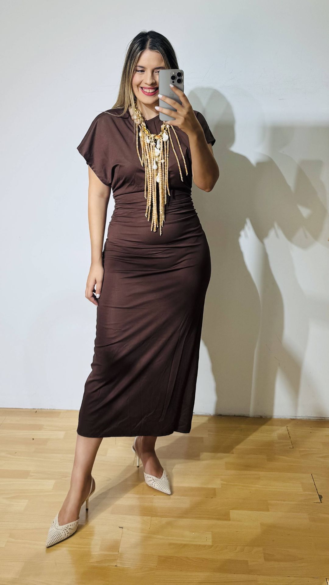 25 Βrown Uria Dress - Image 1