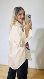 White Lanoua Handmade Shirt - Image 6