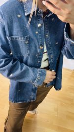 Denim Heart Shirt - Image 2